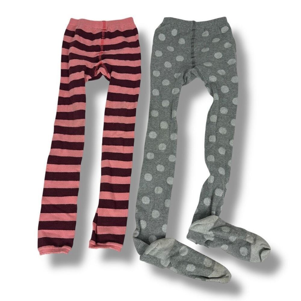 Hanna Andersson Girls Tights size 130-140 / 8-10 Bundle